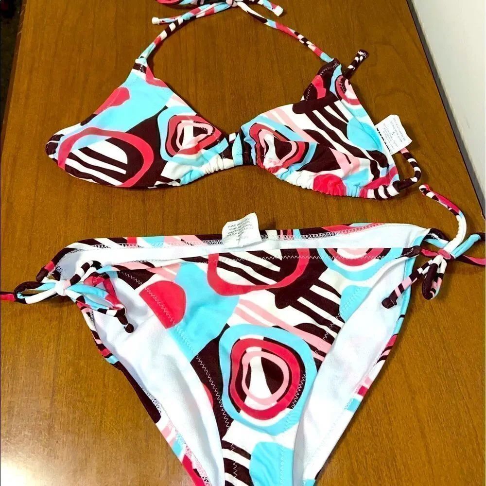 2 piece halter top bikini